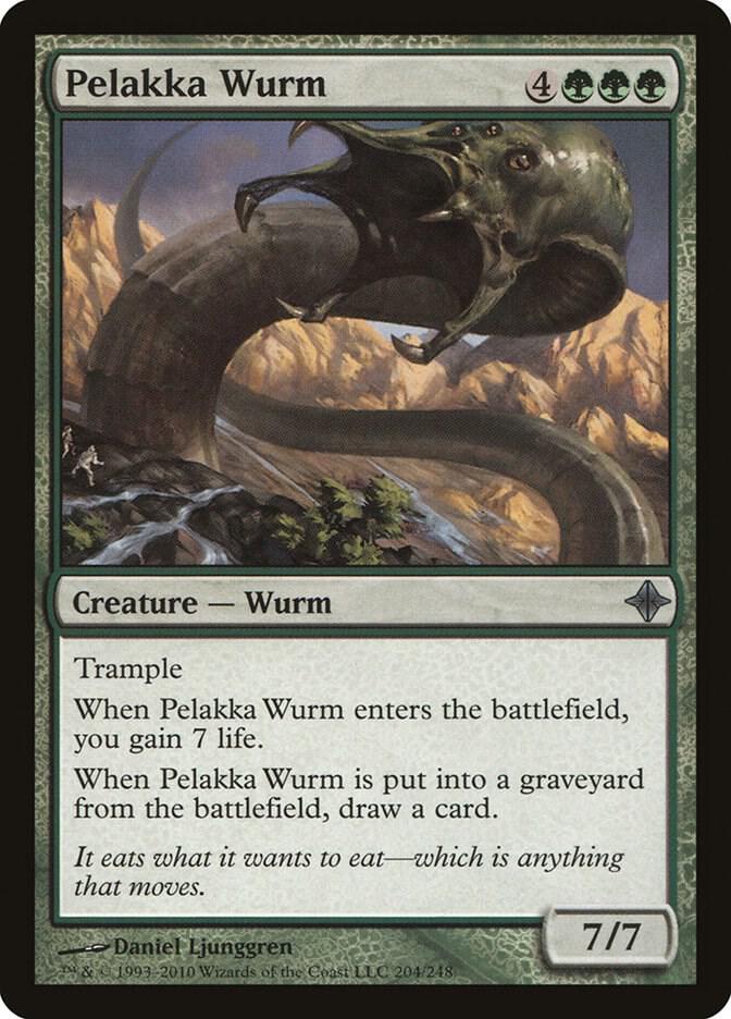 Pelakka Wurm (204) [Rise of the Eldrazi]