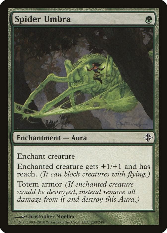 Spider Umbra (208) [Rise of the Eldrazi]