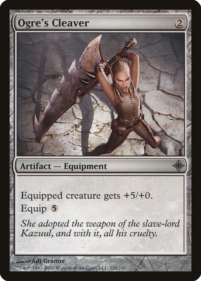 Ogre's Cleaver (220) [Rise of the Eldrazi]