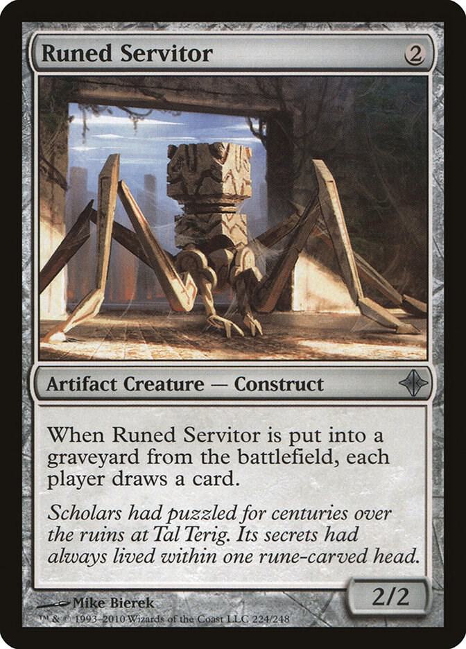 Runed Servitor (224) [Rise of the Eldrazi]