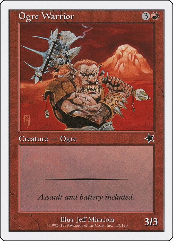 Ogre Warrior (113) [Starter 1999]