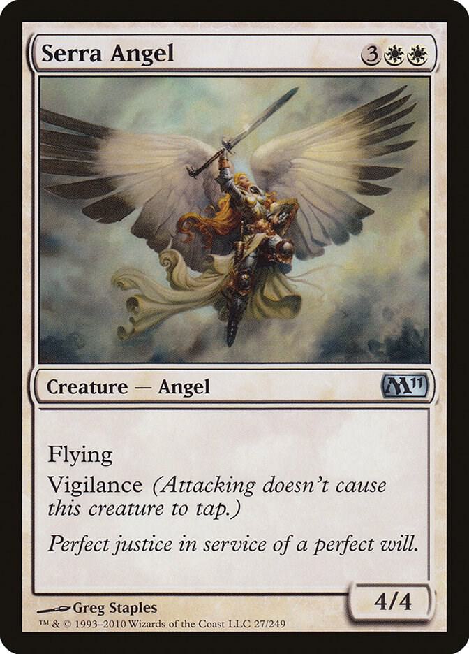Serra Angel (27) [Magic 2011]