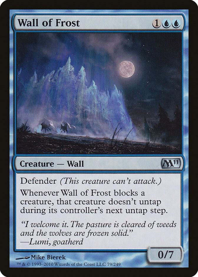 Wall of Frost (79) [Magic 2011]