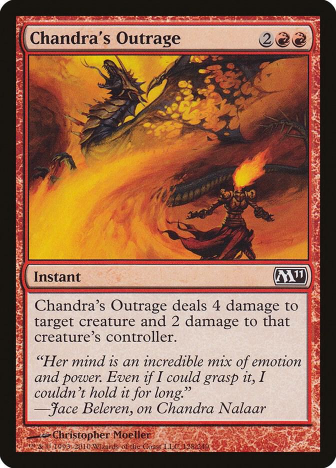 Chandra's Outrage (128) [Magic 2011]
