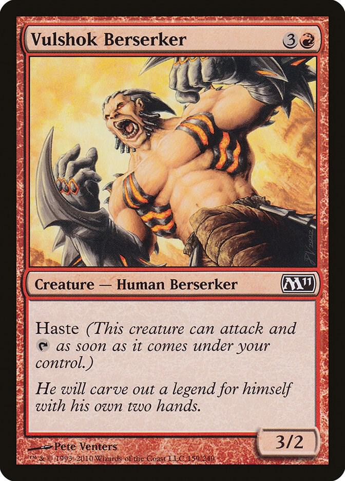 Vulshok Berserker (159) [Magic 2011]