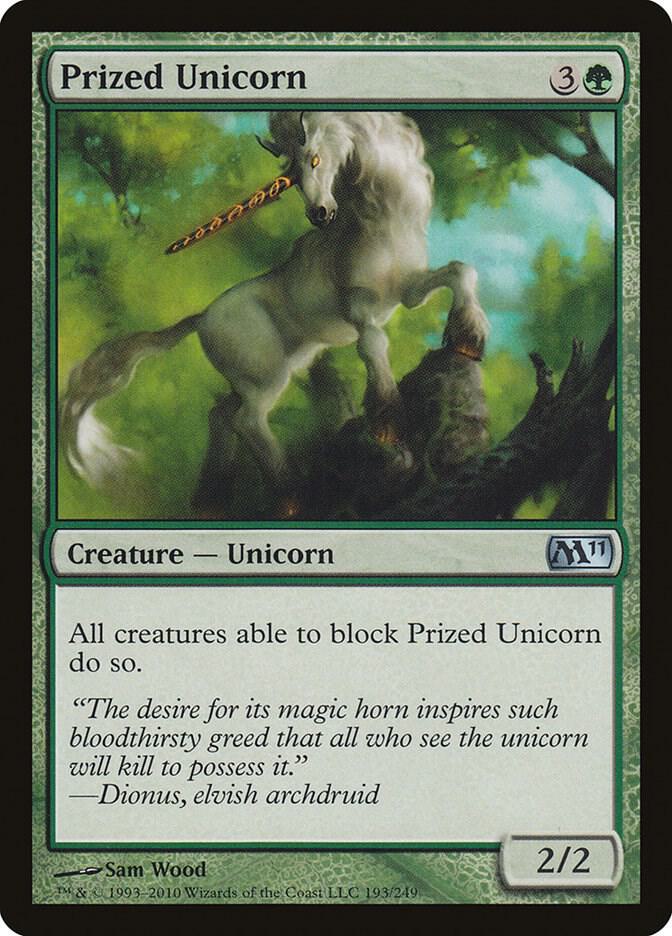 Prized Unicorn (193) [Magic 2011]