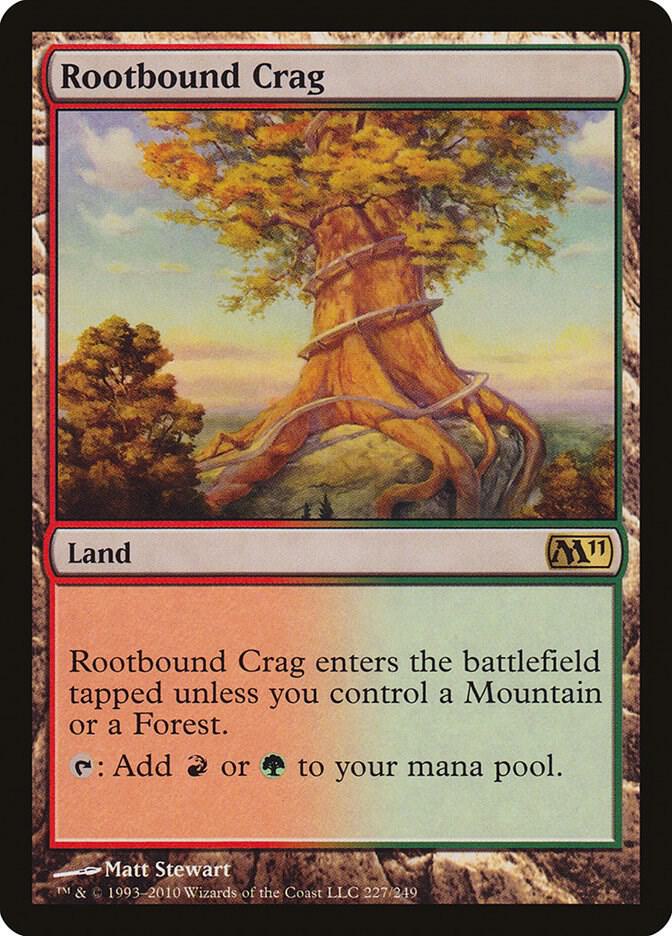 Rootbound Crag (227) [Magic 2011]