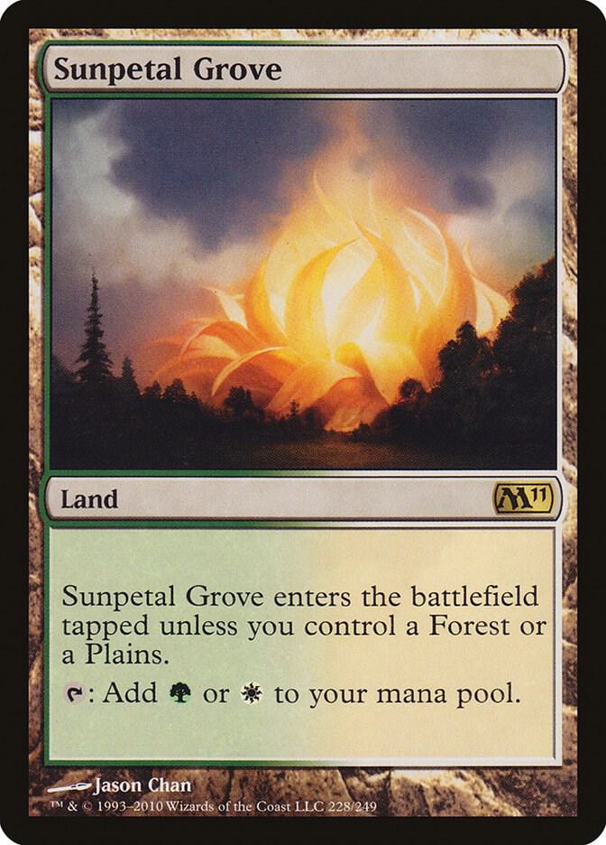 Sunpetal Grove (228) [Magic 2011]