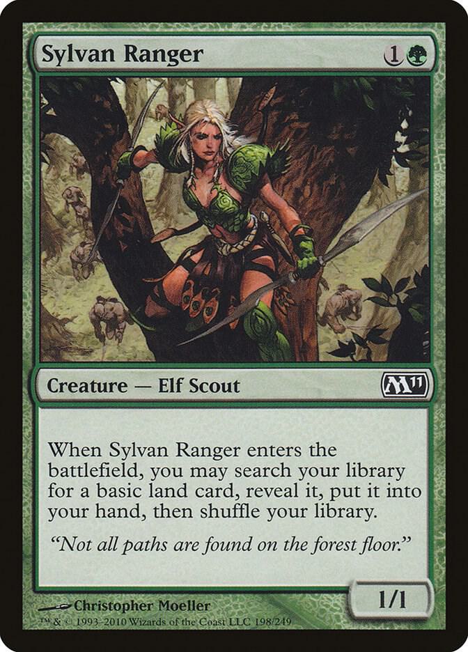 Sylvan Ranger (198) [Magic 2011]