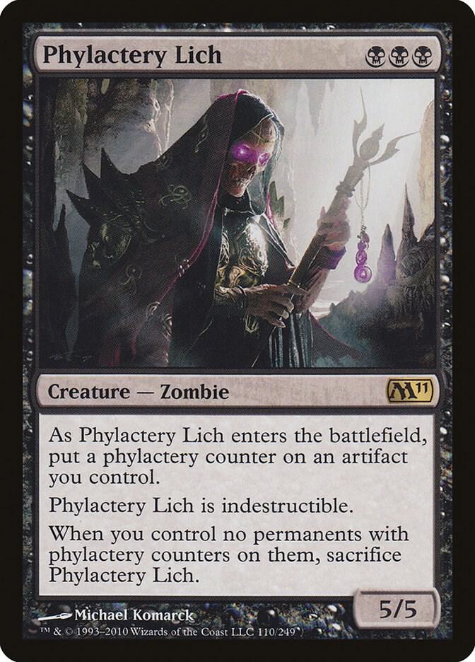 Phylactery Lich (110) [Magic 2011]