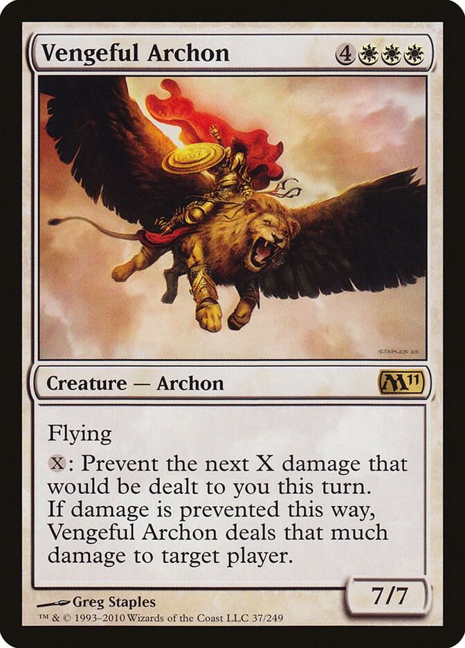 Vengeful Archon (37) [Magic 2011]