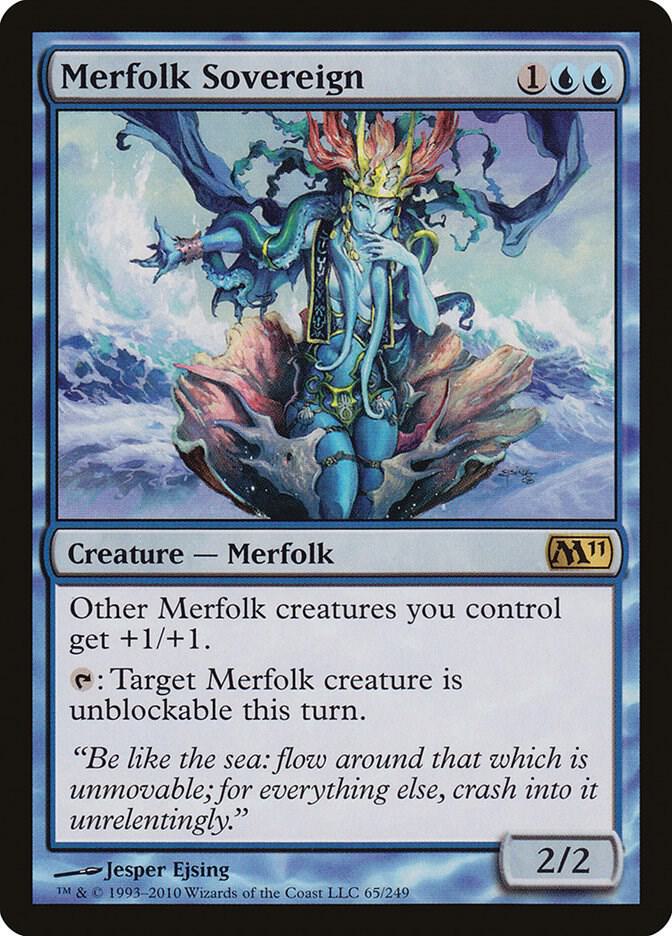Merfolk Sovereign (65) [Magic 2011]