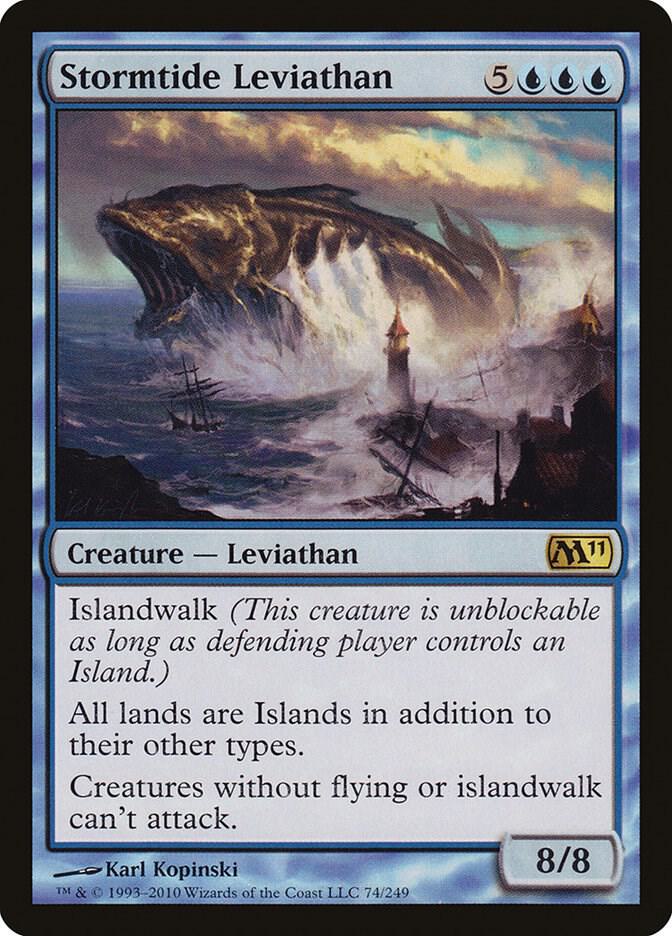 Stormtide Leviathan (74) [Magic 2011]