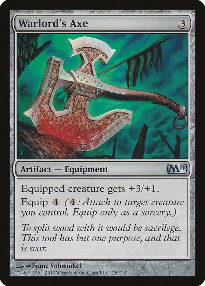 Warlord's Axe (220) [Magic 2011]