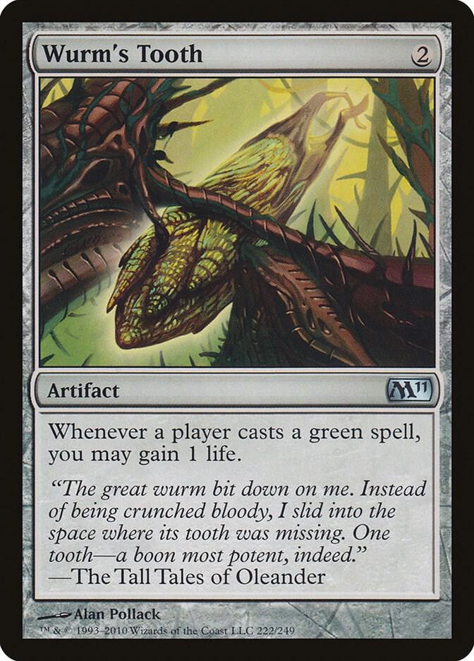 Wurm's Tooth (222) [Magic 2011]