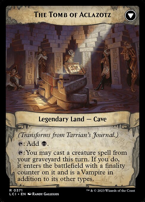 Tarrian's Journal (Extended Art) (371) [The Lost Caverns of Ixalan] [Extended Art] Reverse