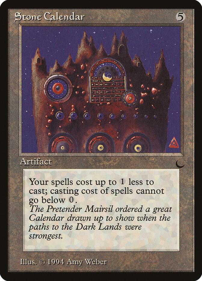 Stone Calendar (111) [The Dark]