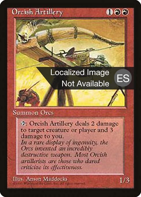 Orcish Artillery (214) [Fourth Edition Foreign Black Border]