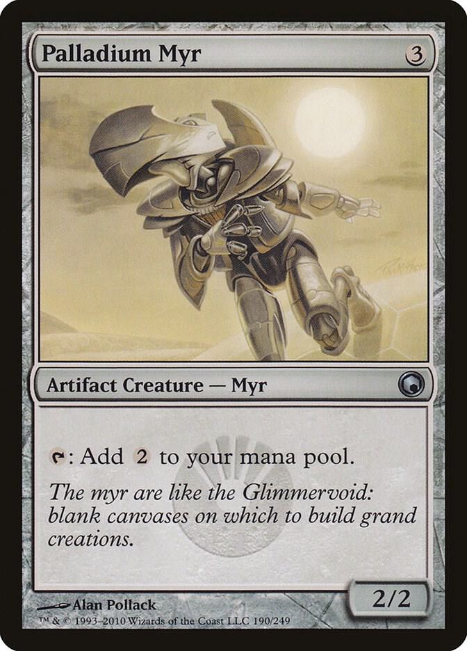 Palladium Myr (190) [Scars of Mirrodin]