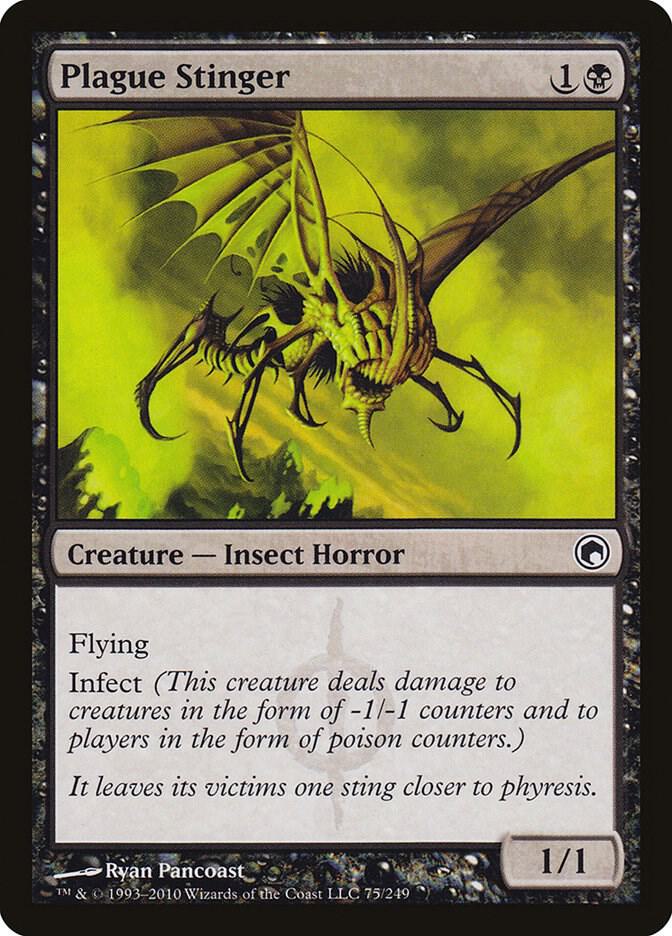 Plague Stinger (75) [Scars of Mirrodin]