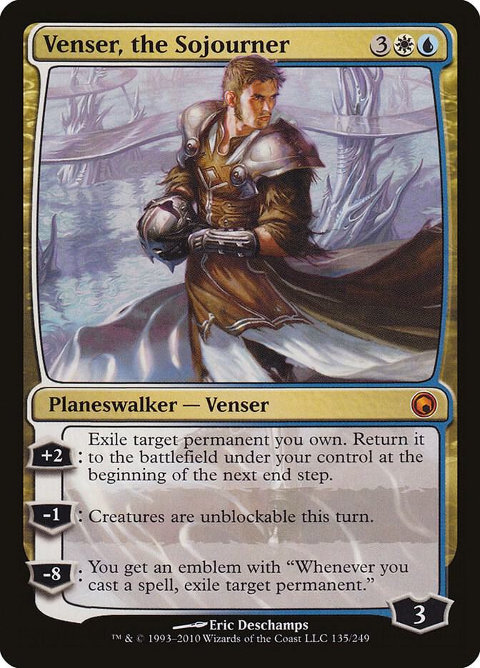 Venser, the Sojourner (135) [Scars of Mirrodin]