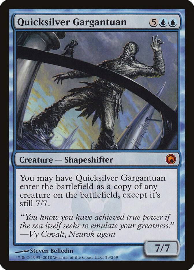 Quicksilver Gargantuan (39) [Scars of Mirrodin]