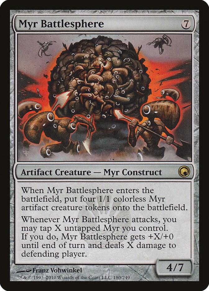 Myr Battlesphere (180) [Scars of Mirrodin]