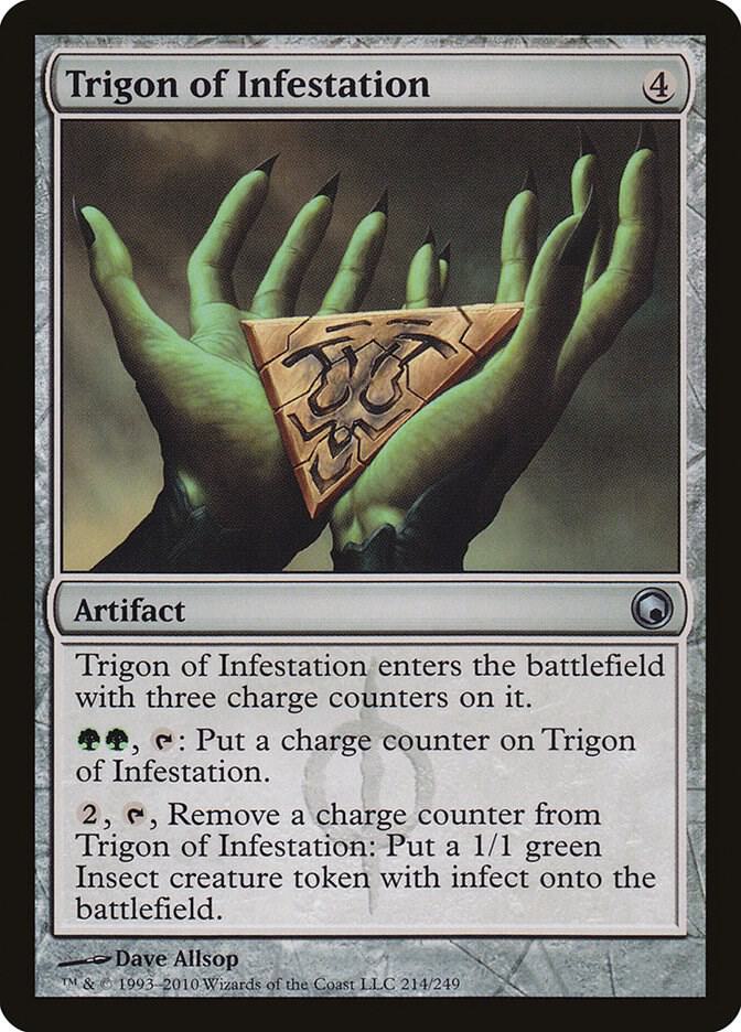 Trigon of Infestation (214) [Scars of Mirrodin]