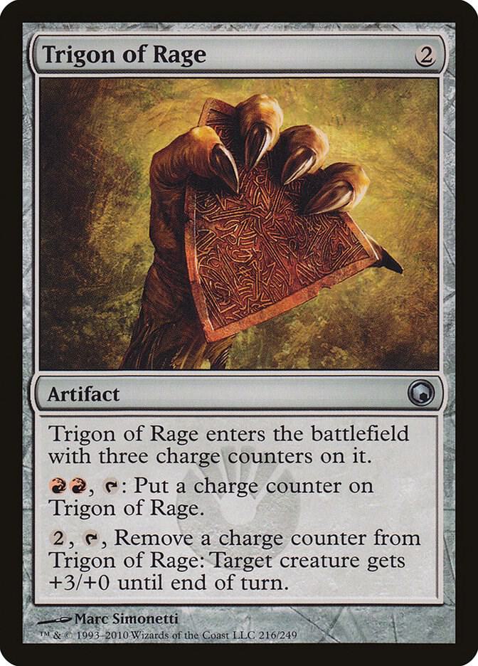 Trigon of Rage (216) [Scars of Mirrodin]