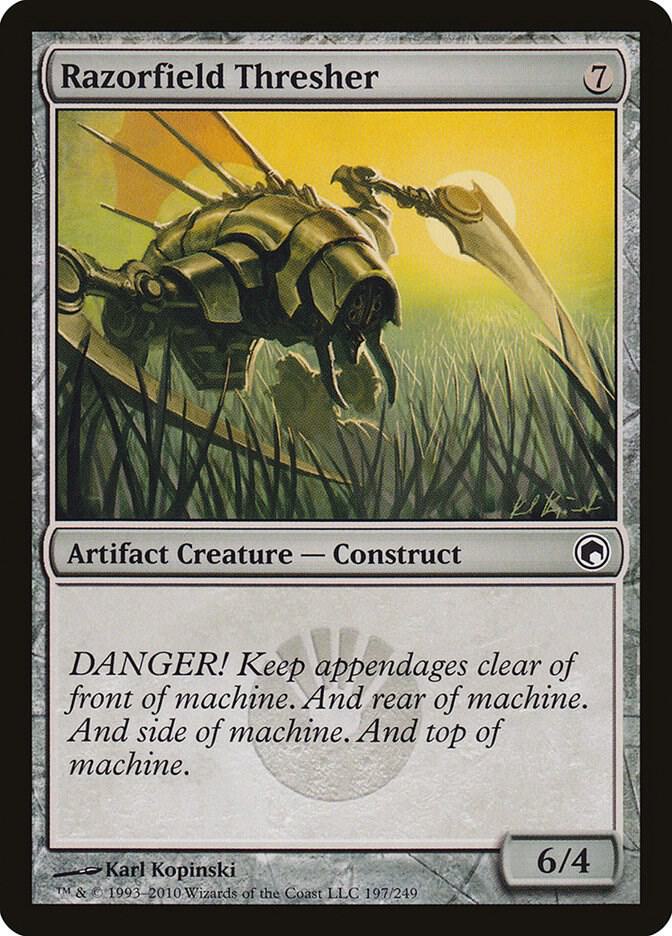 Razorfield Thresher (197) [Scars of Mirrodin]