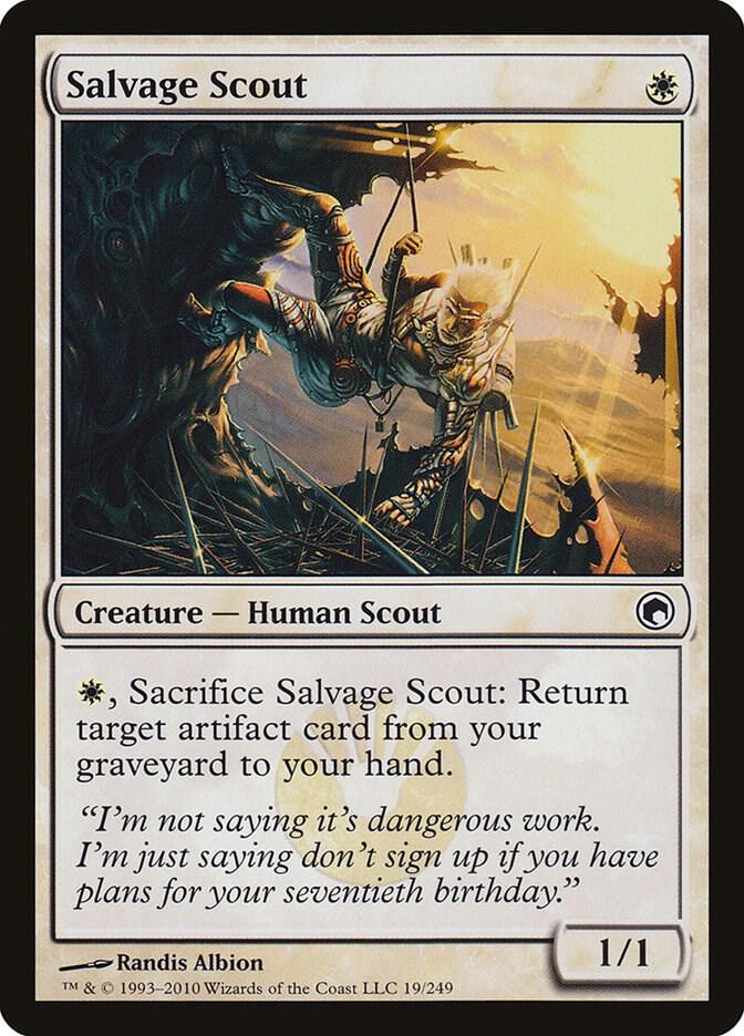 Salvage Scout (19) [Scars of Mirrodin]