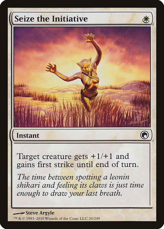 Seize the Initiative (20) [Scars of Mirrodin]