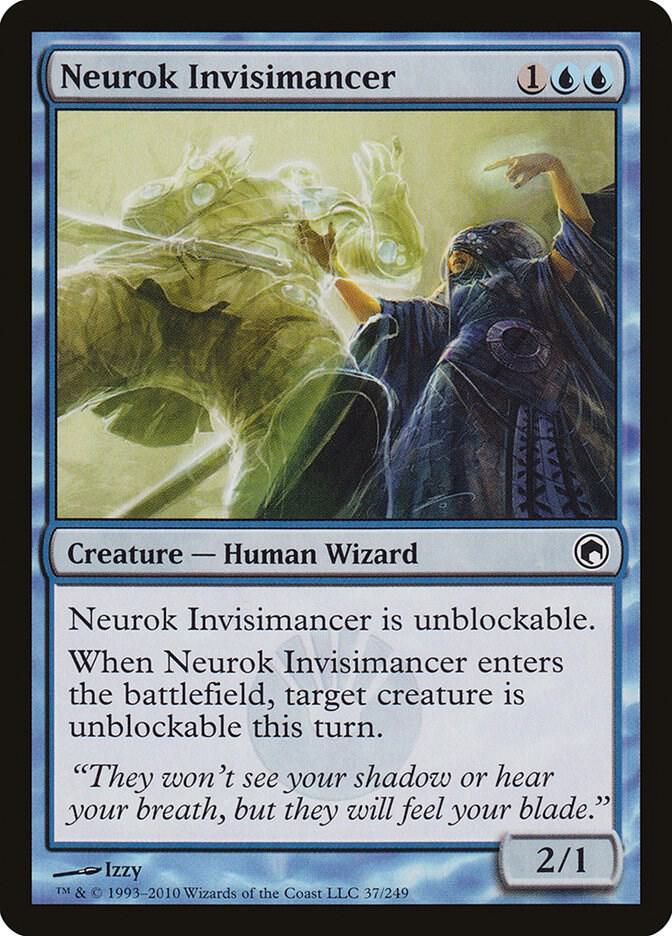 Neurok Invisimancer (37) [Scars of Mirrodin]