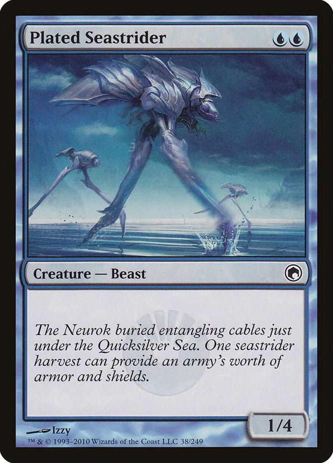 Plated Seastrider (38) [Scars of Mirrodin]