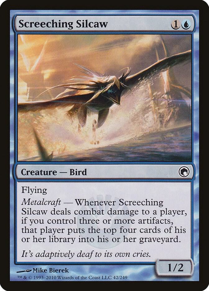 Screeching Silcaw (42) [Scars of Mirrodin]