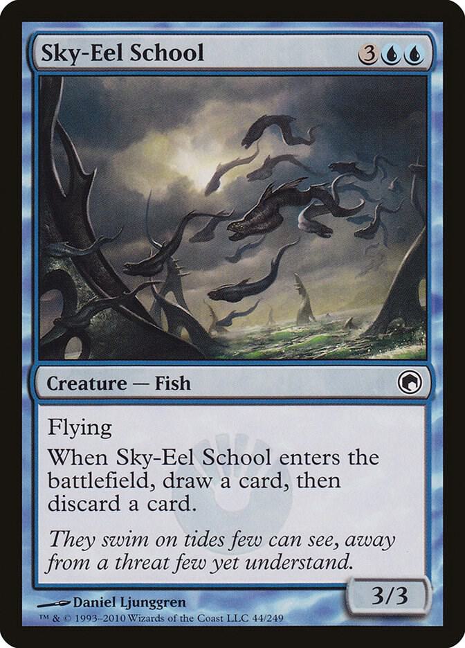 Sky-Eel School (44) [Scars of Mirrodin]