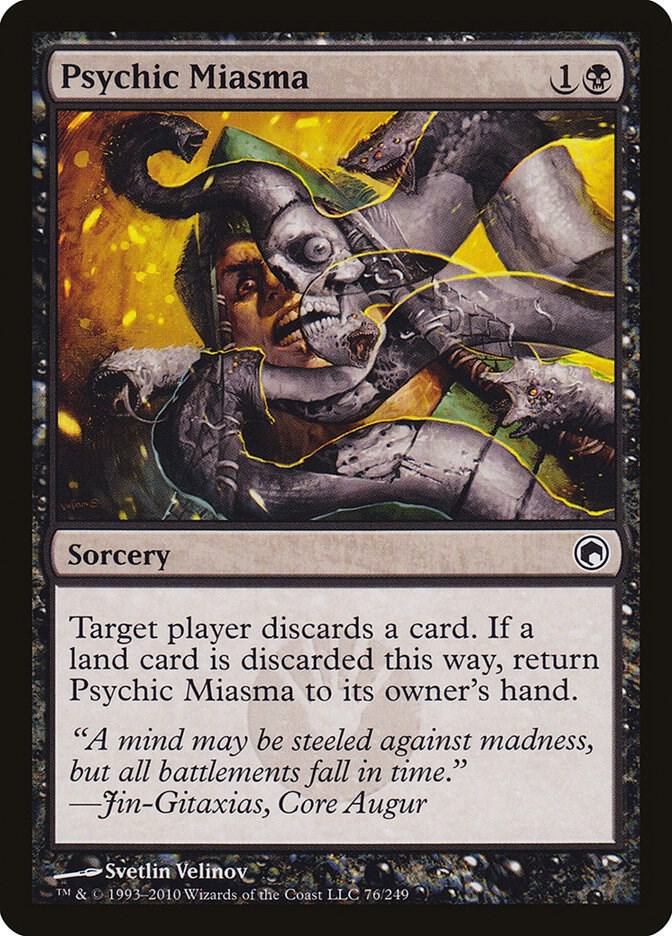 Psychic Miasma (76) [Scars of Mirrodin]