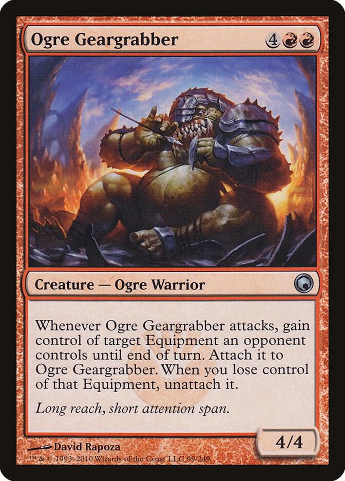 Ogre Geargrabber (99) [Scars of Mirrodin]