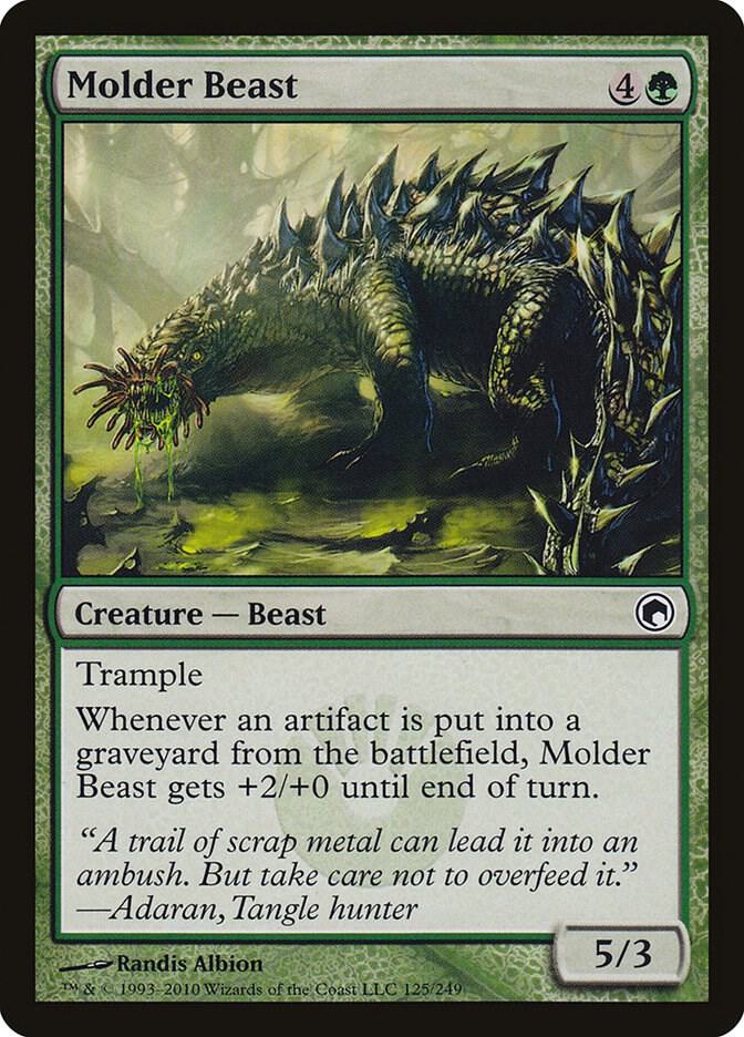 Molder Beast (125) [Scars of Mirrodin]