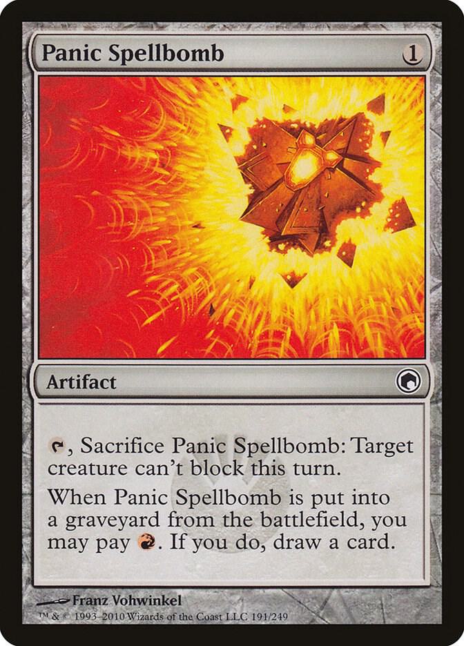 Panic Spellbomb (191) [Scars of Mirrodin]