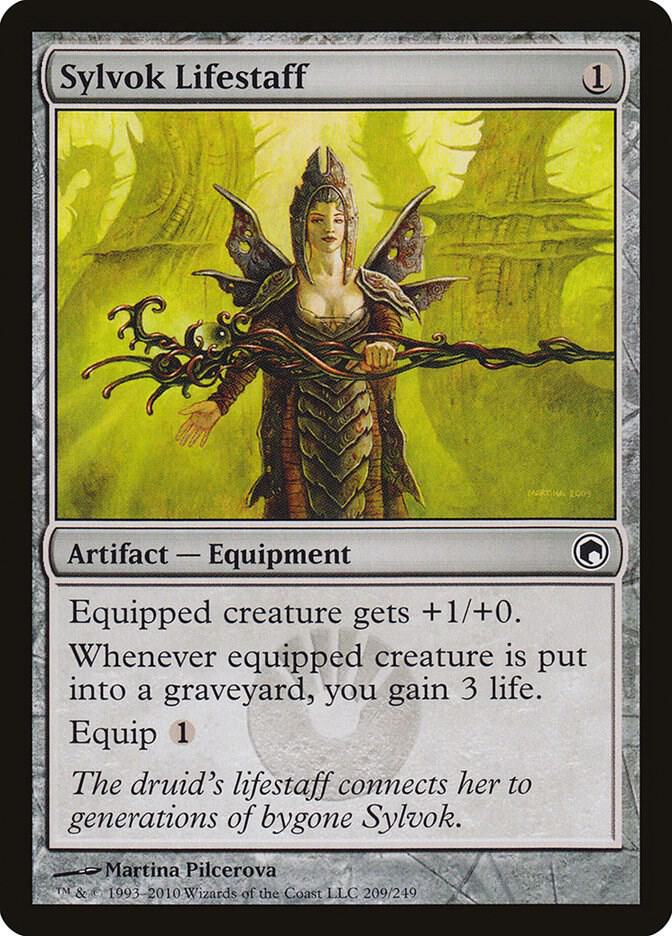Sylvok Lifestaff (209) [Scars of Mirrodin]