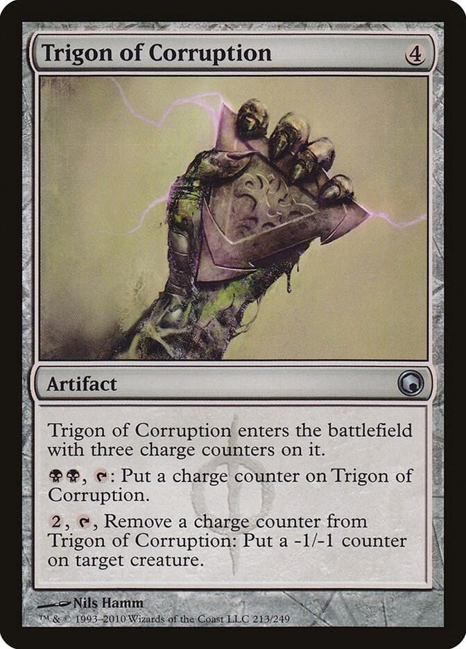 Trigon of Corruption (213) [Scars of Mirrodin]