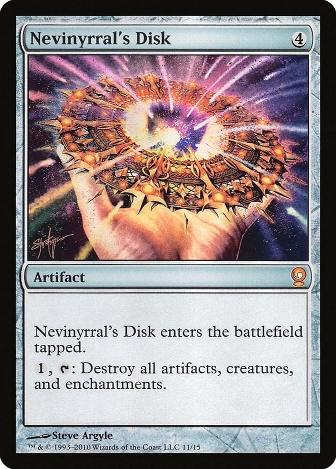 Nevinyrral's Disk (11) [From the Vault: Relics]