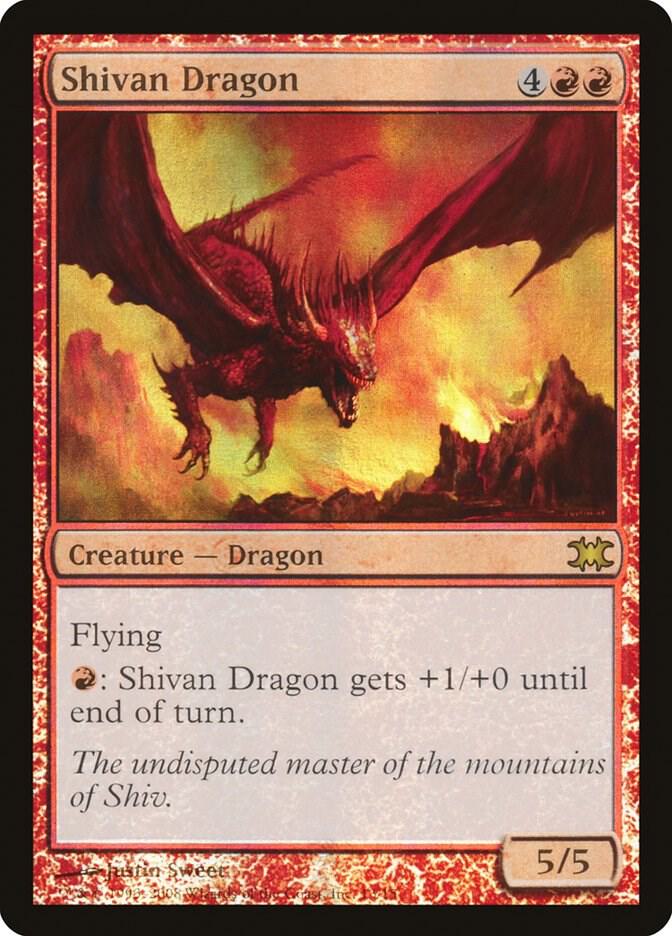 Shivan Dragon (13) [From the Vault: Dragons]