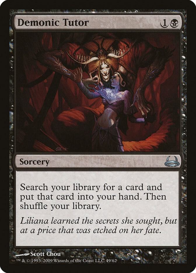 Demonic Tutor (49) [Duel Decks: Divine vs. Demonic]