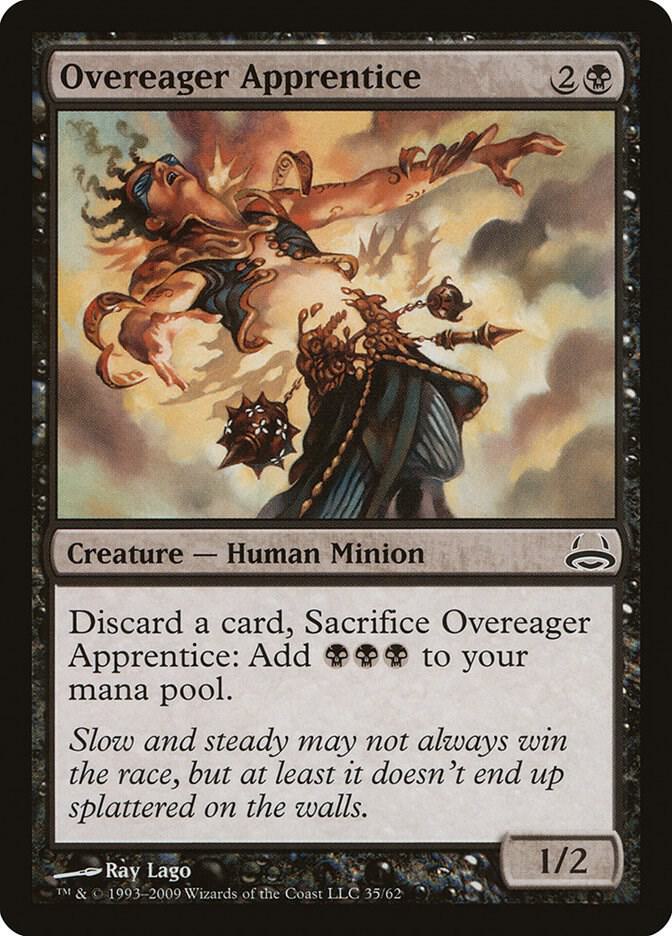 Overeager Apprentice (35) [Duel Decks: Divine vs. Demonic]