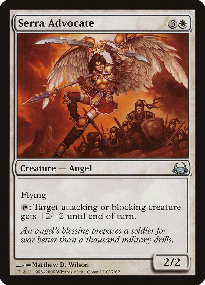 Serra Advocate (7) [Duel Decks: Divine vs. Demonic]