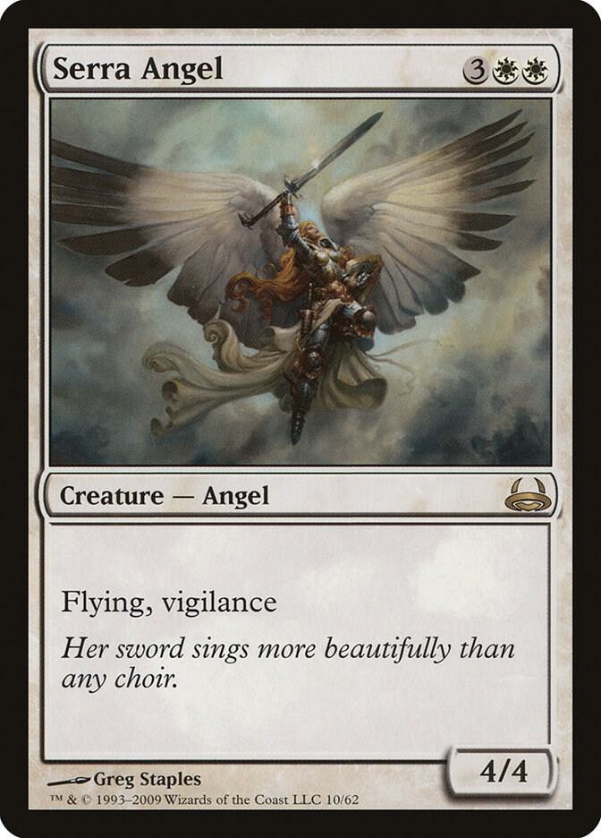 Serra Angel (10) [Duel Decks: Divine vs. Demonic]