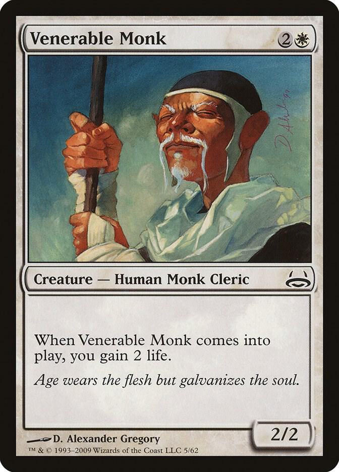 Venerable Monk (5) [Duel Decks: Divine vs. Demonic]