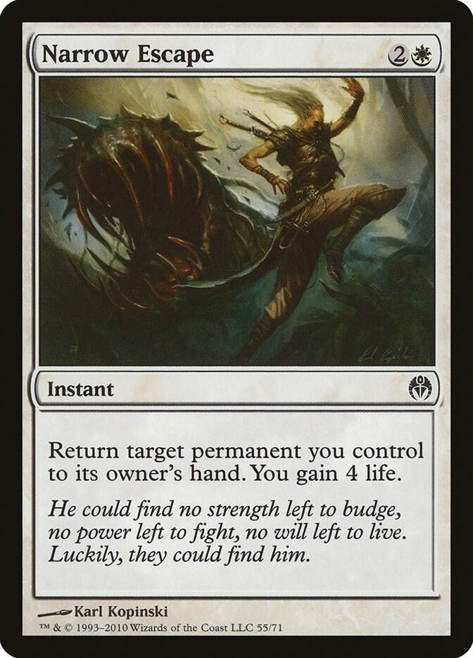Narrow Escape (55) [Duel Decks: Phyrexia vs. the Coalition]